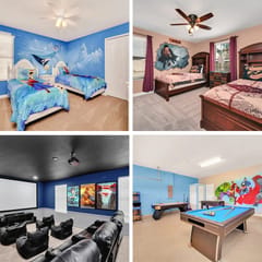 8BR Villa with Pool & Games Room, Sleeps 17