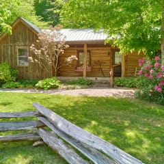 2BR Trout Stream Cabin Near Asheville