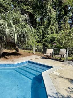 Southern Charm Pool Home: Large Fenced-in Yard