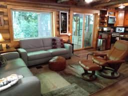 2BR Trout Stream Cabin Near Asheville