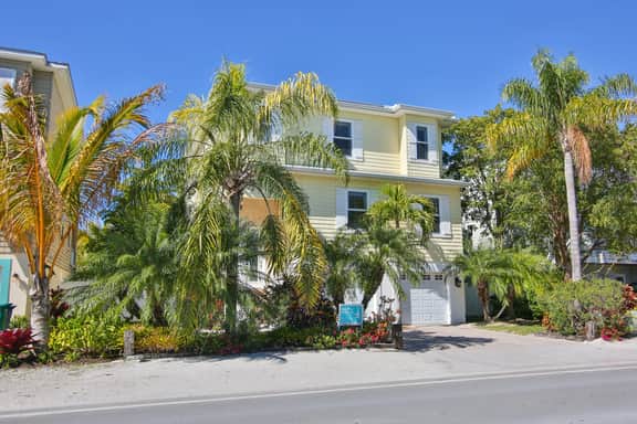 Luxury waterfront home with a heated pool and spa!