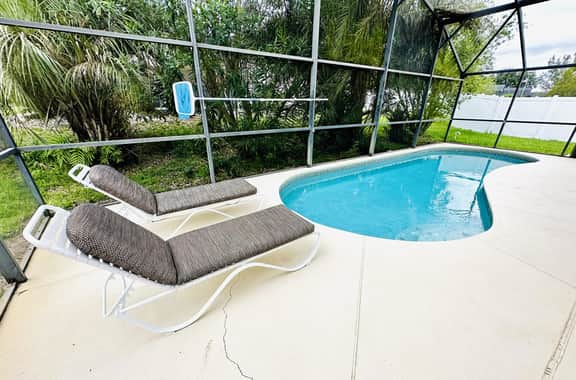 Spacious, open layout and pool relaxation!