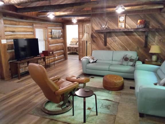 2BR Trout Stream Cabin Near Asheville