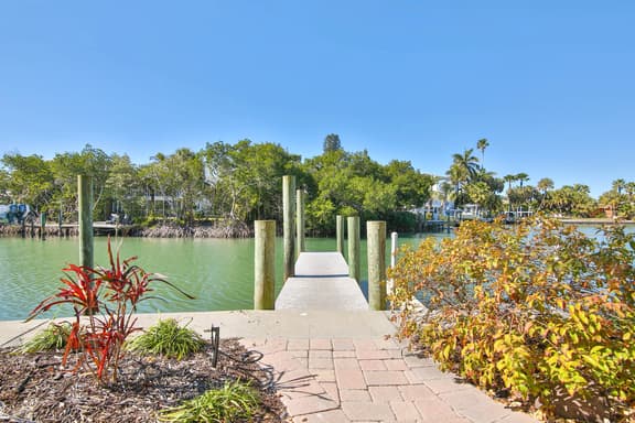Luxury waterfront home with a heated pool and spa!