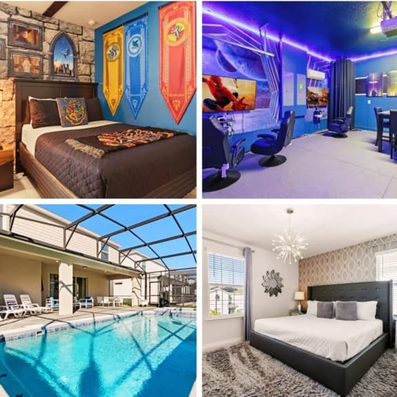 10 BED | 8 BATH Villa Gamesroom & POOL 3621Lily