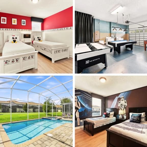 Grand 10-Bedroom Estate with Games Room and Resort Amenities - Image 1